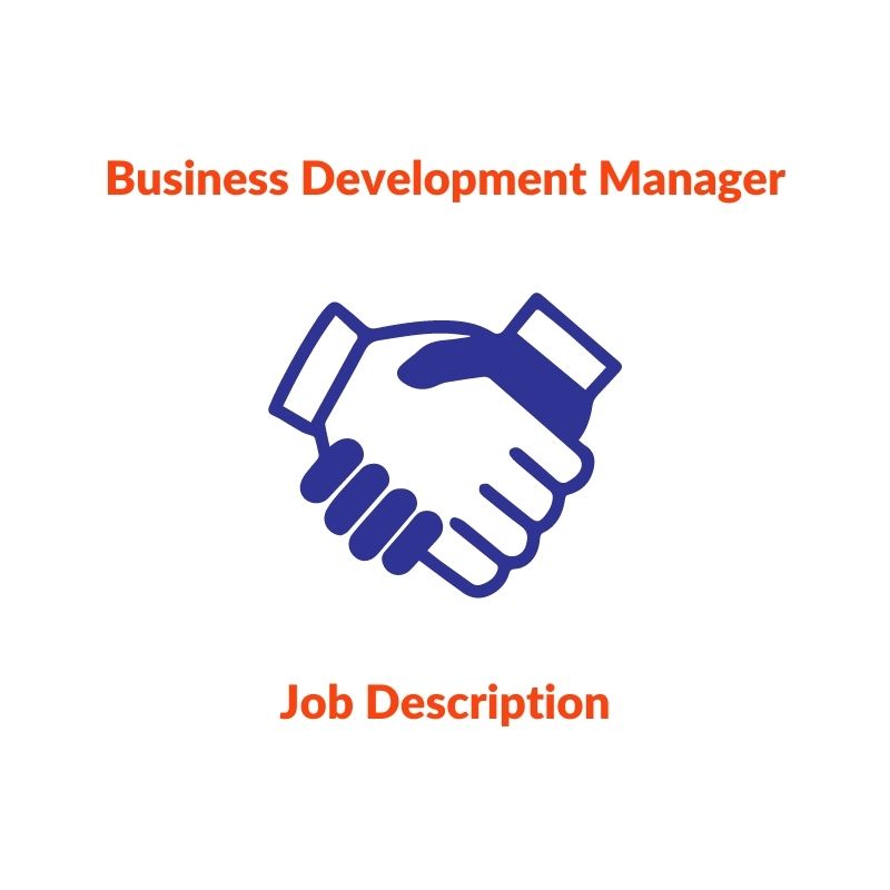 Business Development Manager Automotive Job Description